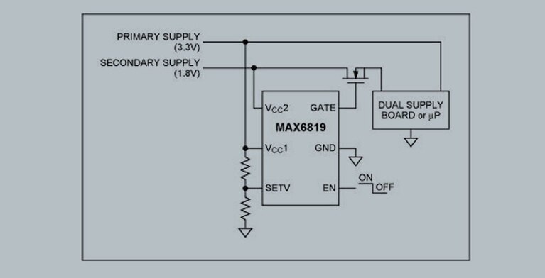 Power sequencing with the MAX6819
