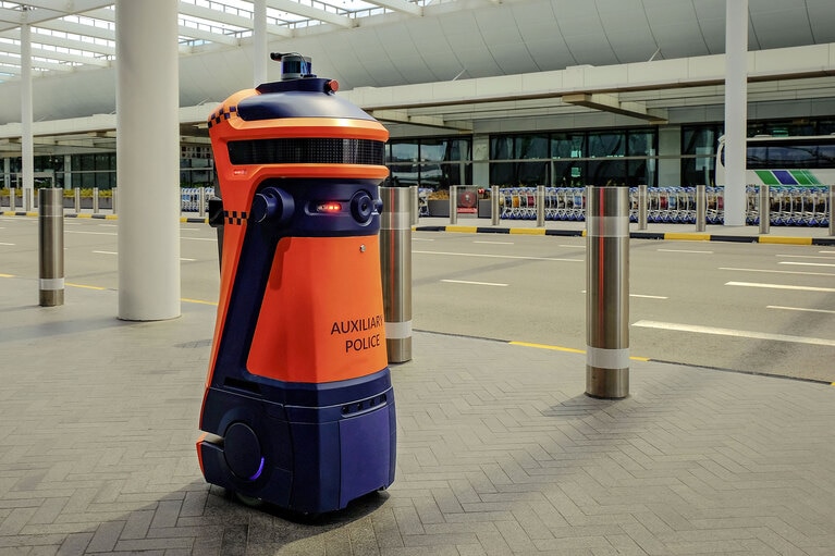 Robotics security patrolling