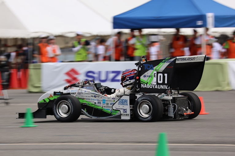 Nagoya University EV car image