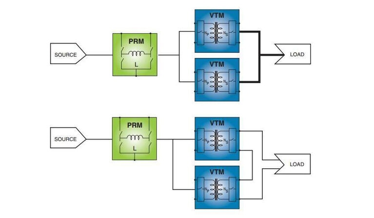 VTMs in a series and parallel.