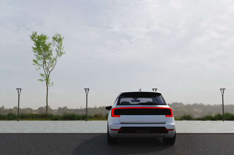 Electric car image