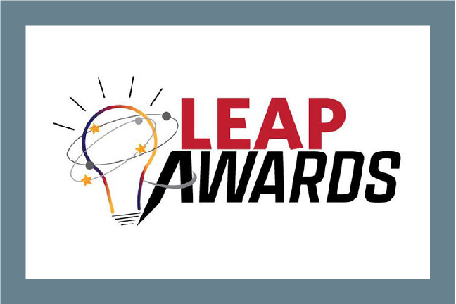 Leap award logo