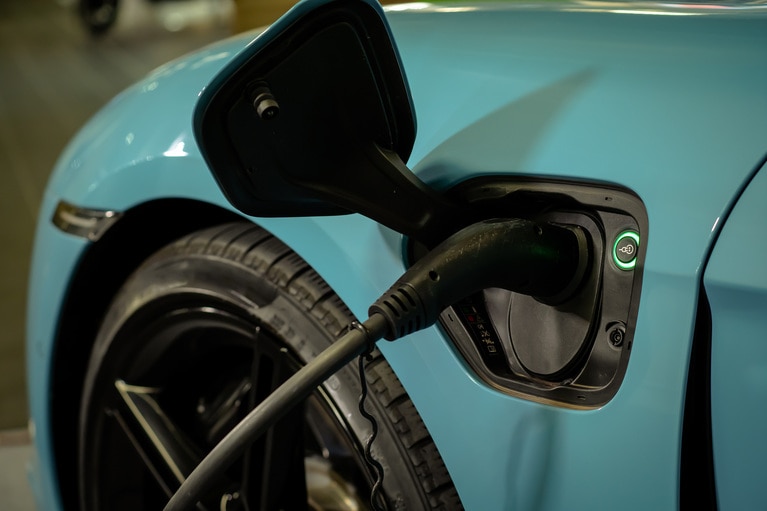 Car charging image
