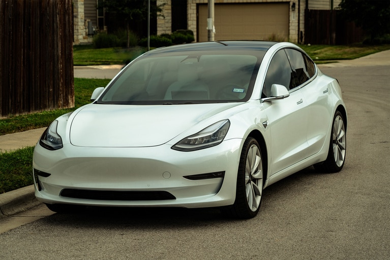 Electric car image