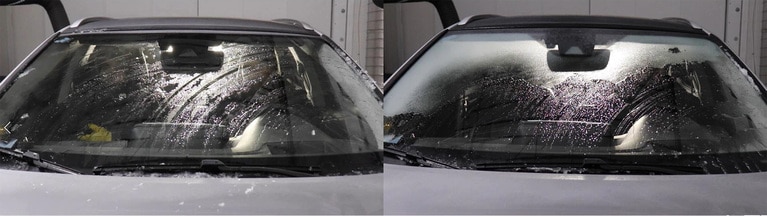Betterfrost windshield defrosting test image