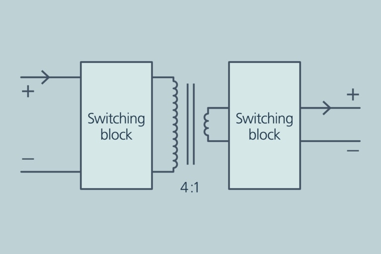 Fixed-ratio voltage conversion image