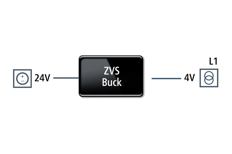 Power chain for bus LED display