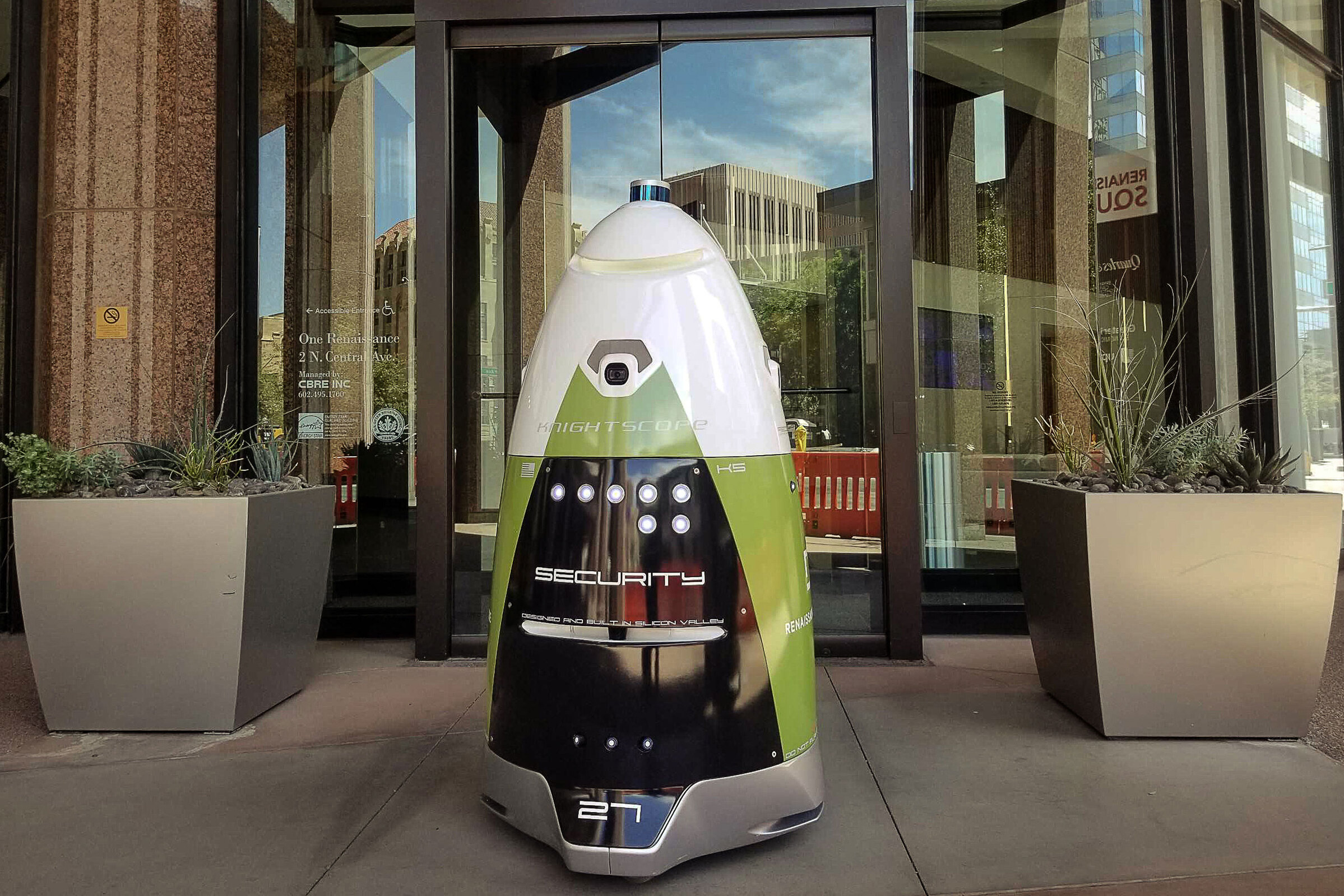 Powering innovation | Autonomous Security Robots patrol with super ...