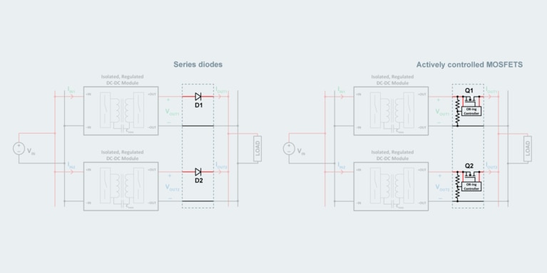 Redundant array diagram