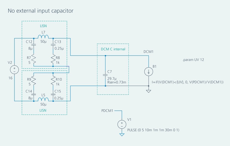 Schematics with LISN image a