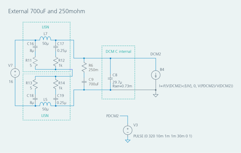 Schematics with LISN image b